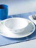 Corelle Livingware Secret Garden Breakfast Set (Pack of 12) 6 26cm Dinner Plates, 6 296ml Dessert Bowl