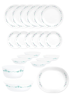 Corelle Livingware English Garden 21 Pcs Dinner Set