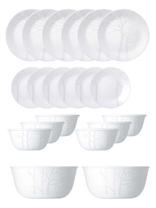 Corelle Asia Collection Gold Series Frost 20 Pcs Dinner Set