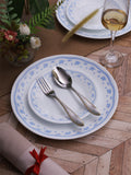 Corelle Livingware Morning Blue Dinner Set - 57 Pcs