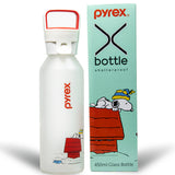 Pyrex Limited Edition Snoopy X Shatter Proof Glass Bottle (450ml)