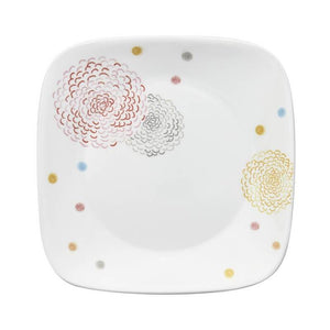 Corelle Asia Pom Pom Square Round Small / Bread & Butter Plate (Single)